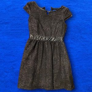 Xhiliration Girls Black Dress
